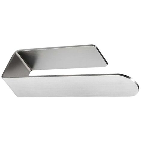 Porte-serviettes adhésif en acier inoxydable 304 (1/5)