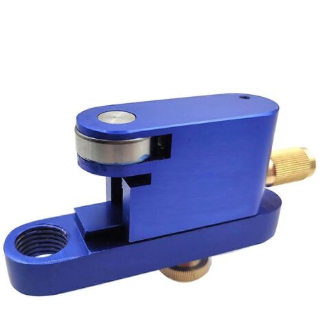 Gabarit de rainurage pour filets de violon, outil de lutherie bleu (1/5)