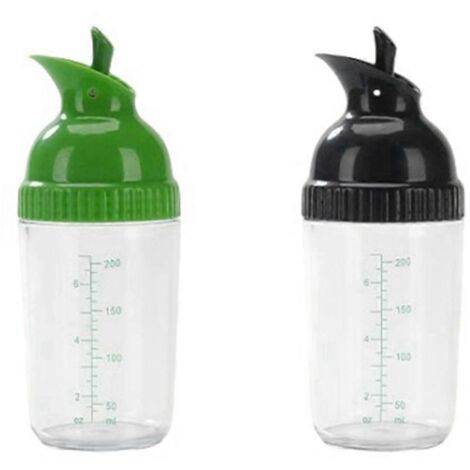 Récipient pour vinaigrette, bouteilles de vinaigrette avec couvercle, C-- (1/5)