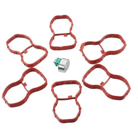 Bouchon obturateur pour suppression du volet de turbulence d'admission avec joints de collecteur pour-- (1/5)