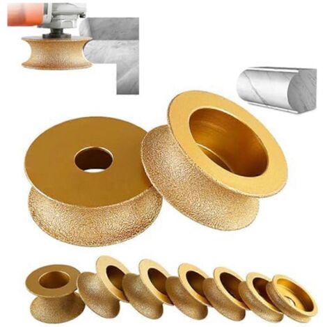 Meule diamantée Edge, meule diamantée manuelle à profil 3 pouces (25 mm) -- (1/5)