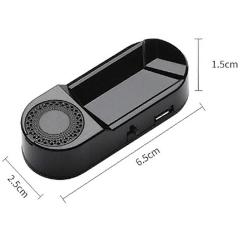 Lampe intérieure antivol à LED solaire pour voiture avec aromathérapie et capteur --- (1/5)