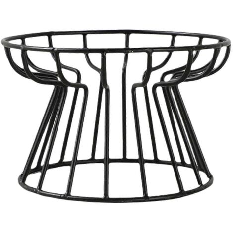 Support pour gamelle d'animal de compagnie, support haut pour gamelle de chat nordique, support pour gamelle, noir-- (1/5)