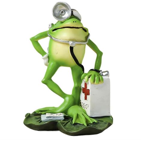 Figurines Frog Stuff, Cadeau joueur de basket-ball grenouille, Statue de grenouille unique B-- (1/5)