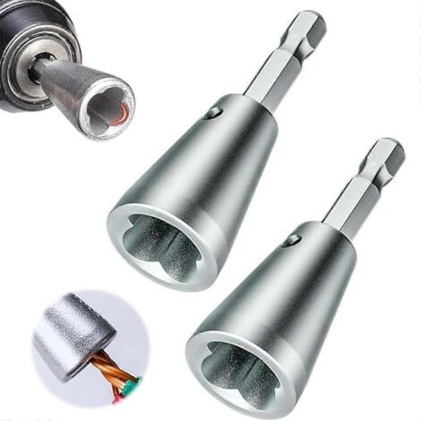 Outil de torsion de fil en 4 pièces pour perceuse, torsadeur-- (1/5)