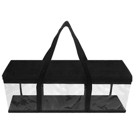 Organisateur de chapeaux, sac de rangement transparent et large pour chapeaux, B-- (1/5)