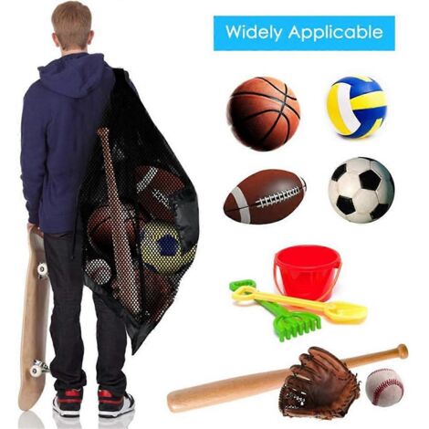 Sac en filet extra large pour basketball et volleyball --- (1/5)
