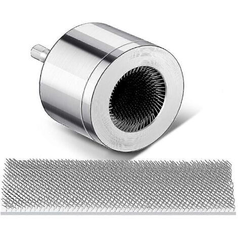 Nettoyeur de tuyaux en cuivre métallique 3/4 pouce avec 1 tube à brosses remplaçables -- (1/5)