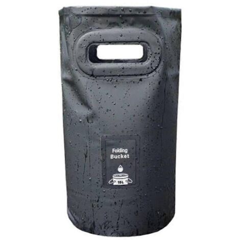 Seau 15L, récipient à eau pour le camping, la pêche et les voyages. (1/5)