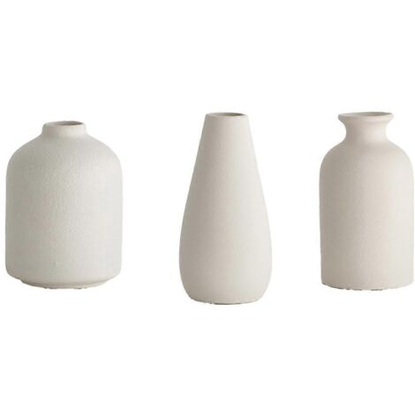Vase nordique en céramique blanche, centre de table de mariage (1/5)