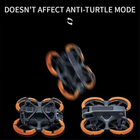 Pare-chocs de protection d'hélice pour Avata 2, protections contre les chocs, orange-- (1/5)