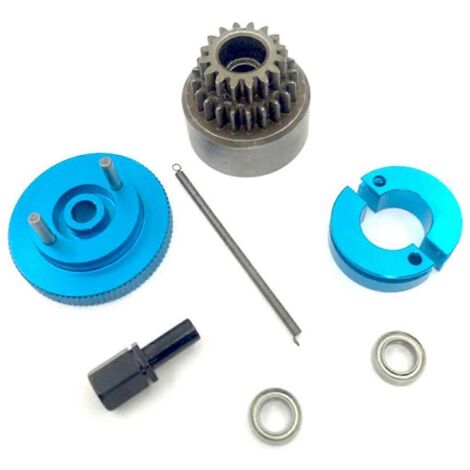 Kit d'embrayage à deux vitesses pour voiture RC, ressorts de cloche, roulements de volant moteur, kit d'essieu (1/5)