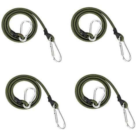 Ensemble de sangles élastiques de fixation robustes pour extérieur, 90 cm (1/5)