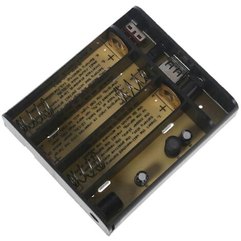 Boîtier d'alimentation UPS DIY pour batterie 18650 avec sortie 5V, 9V et 12V (1/5)