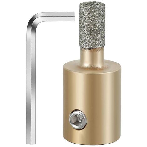Embouts de meulage pour verre avec clé hexagonale, (1/4 pouce)-- (1/5)