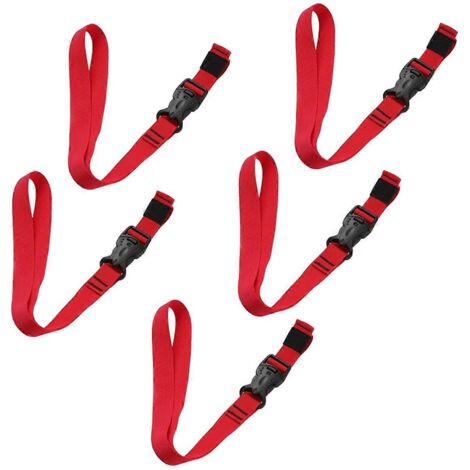 Boucle de sangle en nylon extérieur de 0,6 m pour serrer les sangles de bagages et de chargement. (1/5)