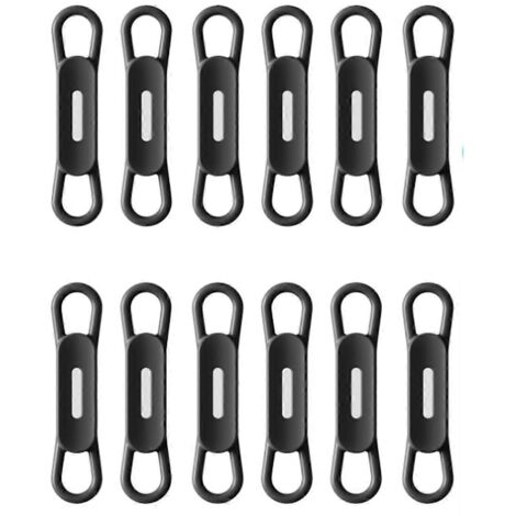 Lot de 12 porte-crayons magnétiques en silicone pour réfrigérateur (1/5)