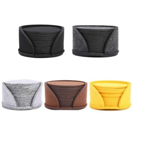 Sous-verre de table résistant à la chaleur, protège-tasse, comme illustré. (1/5)