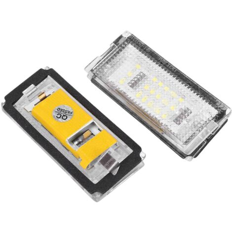 Éclairage de plaque d'immatriculation pour BMW E46 4 portes (1998-2003) (1/5)