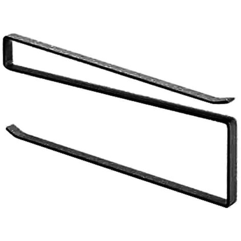 Boîte de rangement de 10 pouces avec couvercle en verre, pour différents types de couvercles en verre (noir) (1/5)