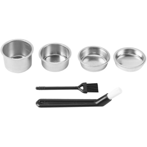 Panier-filtre 51 mm 1/2/4 tasse pour porte-filtre sans fond à expresso (1/5)