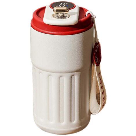 Bouteille isotherme intelligente 450 ml avec affichage numérique de la température par LED, tasse à café, C-- (1/5)