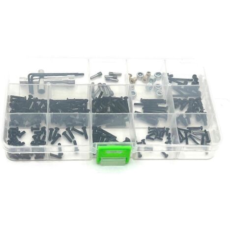 Boîte à outils métallique de mise à niveau pour vis de voiture RC 1/12 (1/5)