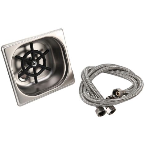 Barre de nettoyage automatique de tasses en acier inoxydable pour évier de cuisine (1/5)