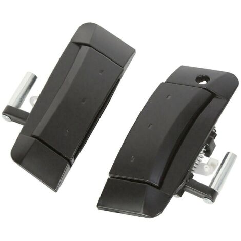 Poignées de porte extérieures noires gauche et droite pour 350Z 2003-2009 (1/5)
