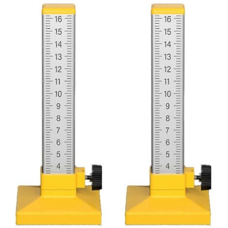 Règle de hauteur égale (2 pièces) pour positionnement horizontal, B-- (1/5)