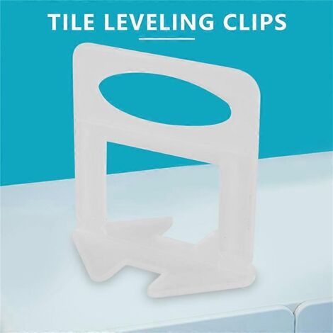 Entretoises de nivellement de 2 mm - 400 pièces pour carrelage professionnel en céramique (1/5)