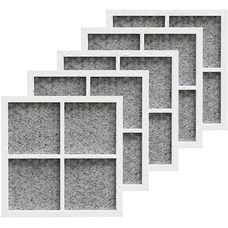 Lot de 5 filtres à air pour réfrigérateur LG LT120F, pièces de rechange (1/5)