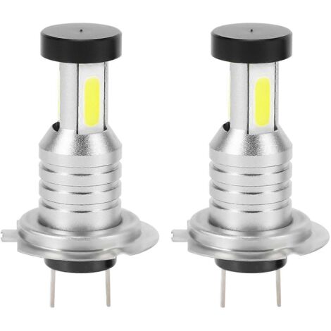 Kit de 2 ampoules LED H7 pour phares, feux de route/croisement, 100 W, 30 000 lm, blanc 6 000 K (1/5)