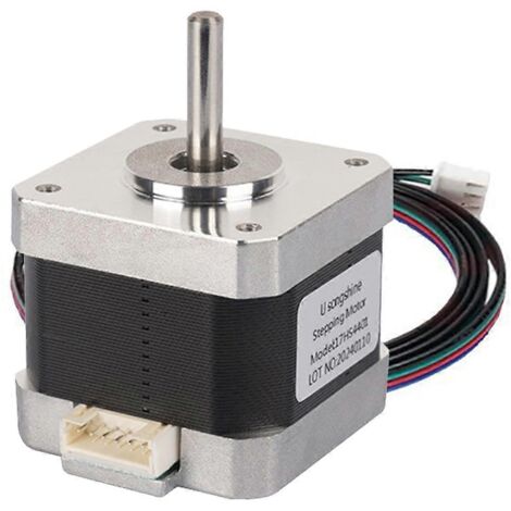 Moteur pas à pas Nema 42 pour imprimante 3D + câble XH2.54 17HS4401 Axe 38 mm 5 mm (1/5)