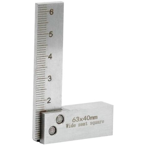 Équerre de mécanicien à angle droit de 90 degrés, outil de mesure de charpentier A-- (1/5)