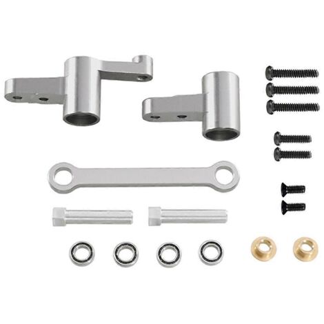 Kit d'arbre de direction pour voiture RC MJXHyper Go 14209 1/14 Argent-- (1/5)
