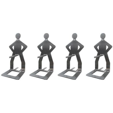 Lot de 4 supports à hot-dogs et saucisses amusants pour barbecue (1/5)