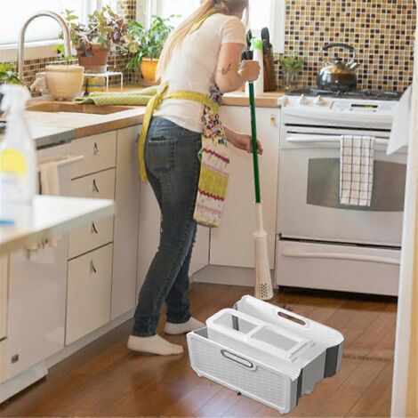 Seau de nettoyage pliable à plat, seau de nettoyage pratique A-- (1/5)