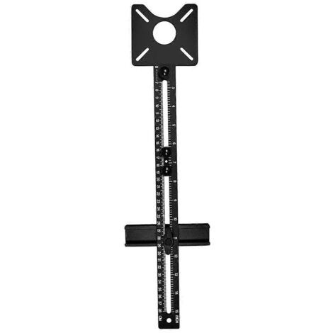 Support de rainurage pour fraiseuse, gabarit de découpe circulaire pour défonceuse (1/5)