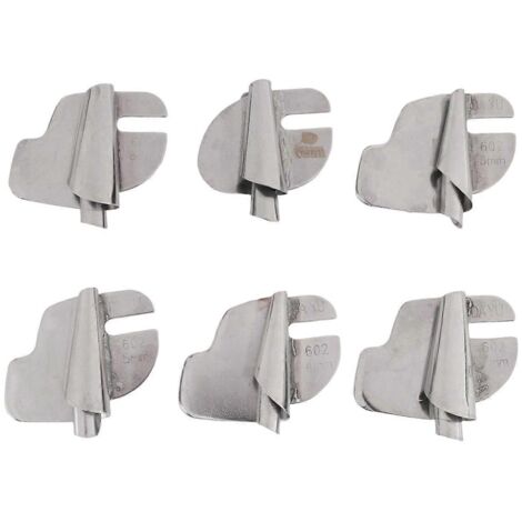 Kit de pied presseur pour machine à coudre à ourlet roulé étroit de 3 à 8 mm de large -- (1/5)