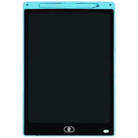 Tableau d'écriture LCD 12 pouces, tableau à dessin, tableau graffiti couleur bleu --- (1/5)