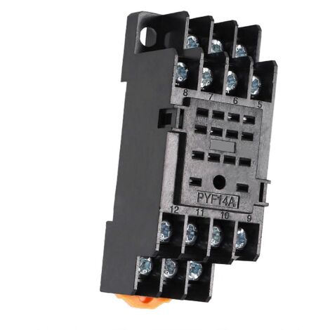 PYF14A Socle de relais de puissance sur rail DIN 14 broches pour MY4NJ HH54P MY4-- (1/5)