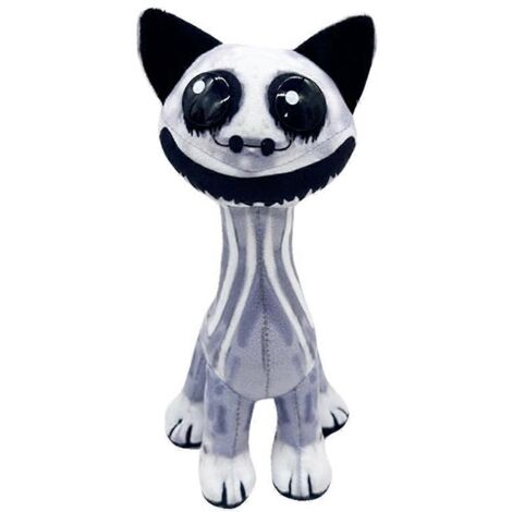 Peluche Chat Souriant Zoonomaly, jouet en peluche du jeu d'horreur Zoo-- (1/5)