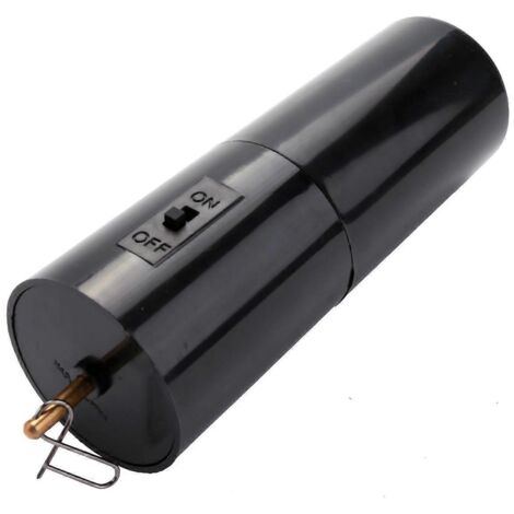 Girouette à piles noire avec moteur rotatif -- (1/5)