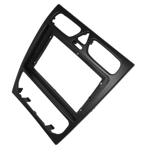 Façade d'autoradio pour Mercedes-Benz Classe C W203 (2002-2004) avec lecteur DVD intégré. (1/5)