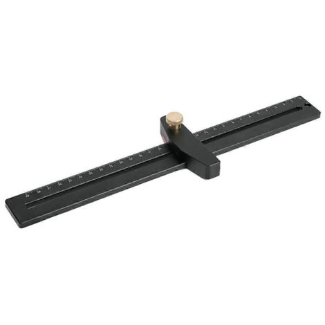 Règle à tracer, jauge de marquage coulissante, outils de mesure de haute précision -- (1/5)
