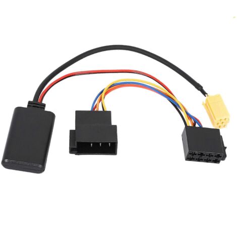 Adaptateur câble AUX Bluetooth pour voiture Grande Punto--