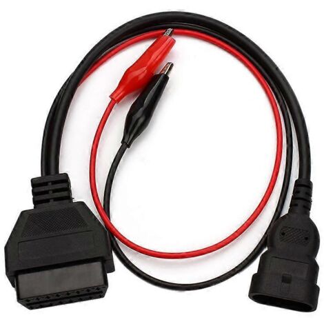Adaptateur de connecteur OBDII OBD2 OBD-II 3 broches vers 16 broches (1/5)