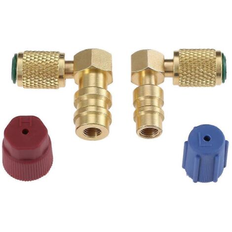 Adaptateur de conversion pour raccord CA haute/basse R12 vers R134 (1/5)