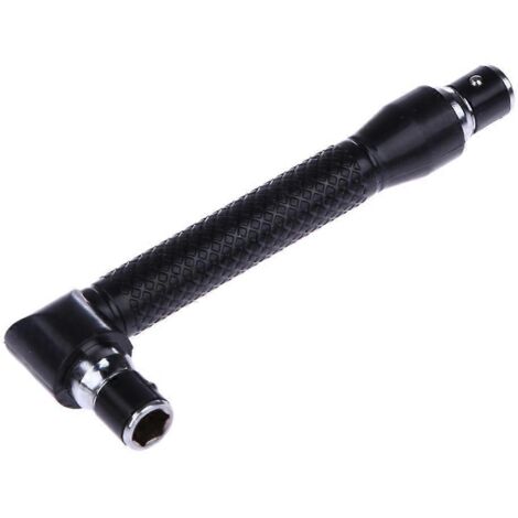 Clé à douille double mini en forme de L pour embouts de tournevis courants -- (1/5)